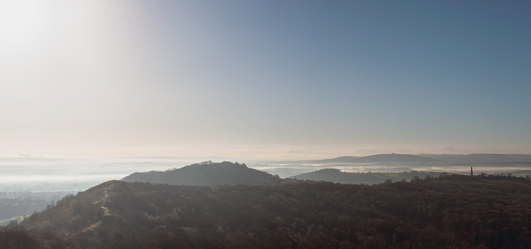 The view from British Camp, Malvern Hills