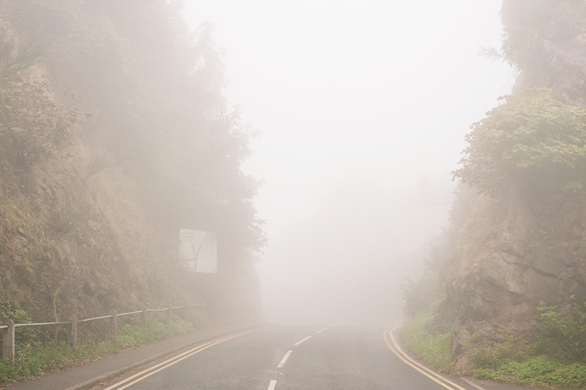 Fog in the Malvern Hills