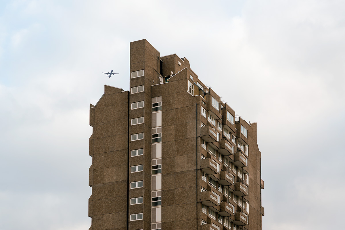 Holland Rise House, a residential tower block in Oval, Kennington, south London