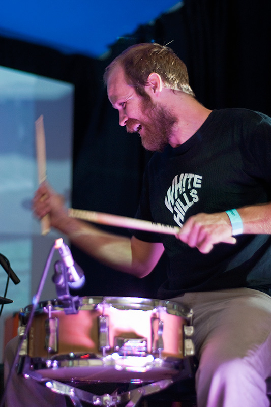 Van Carney of Pontiak, playing at the Supersonic 2009 festival in Birmingham