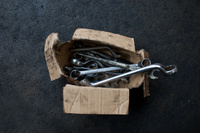 A box of large spanners