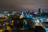 Manchester city centre, as viewed from Ancoats