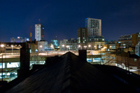 Manchester city centre, as viewed from Northern Quarter
