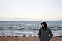 Portrait of Colin Stronge on Rosemarkie Beach