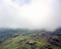 A peak in cloud in the Lake District